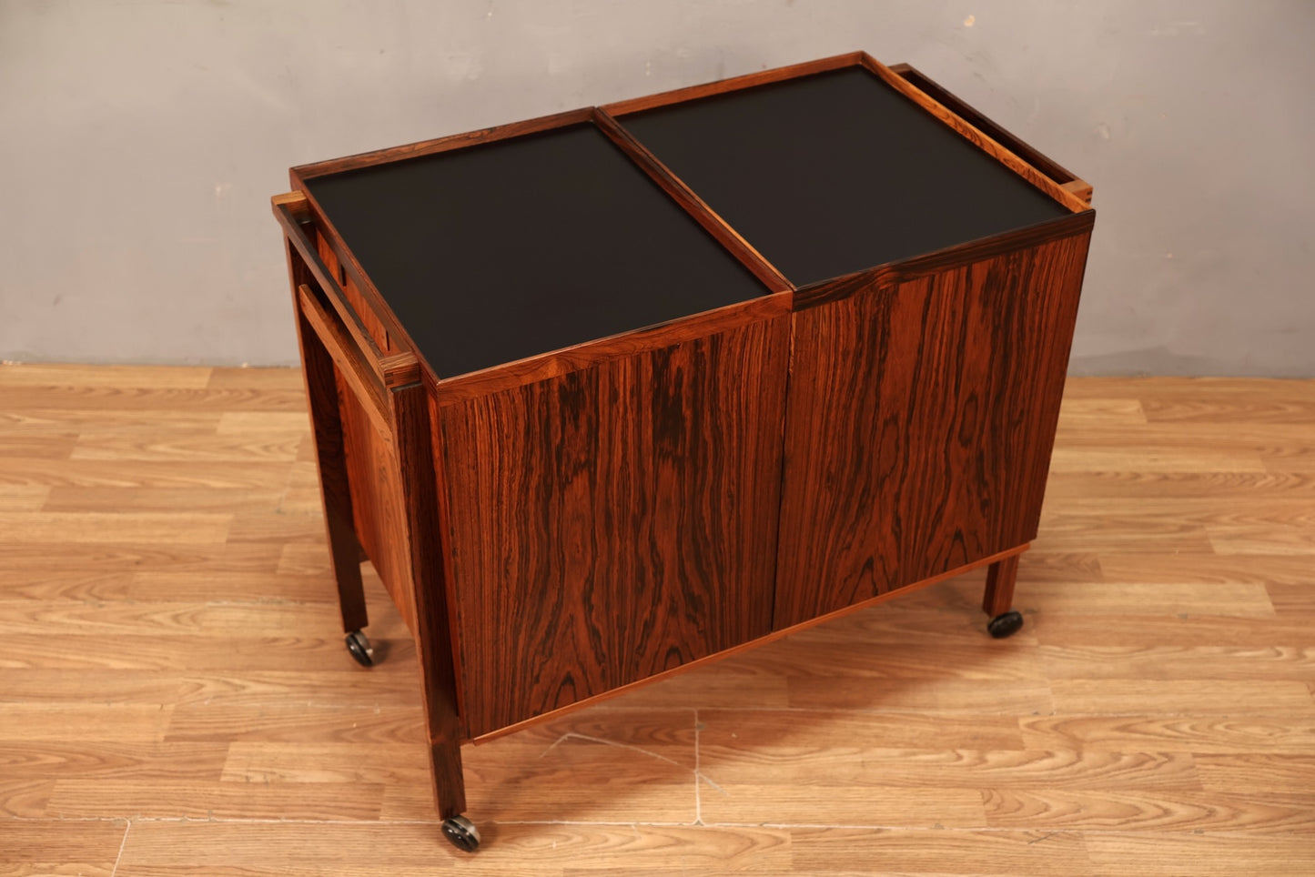 Erik & Jensen Rosewood Bar Cart