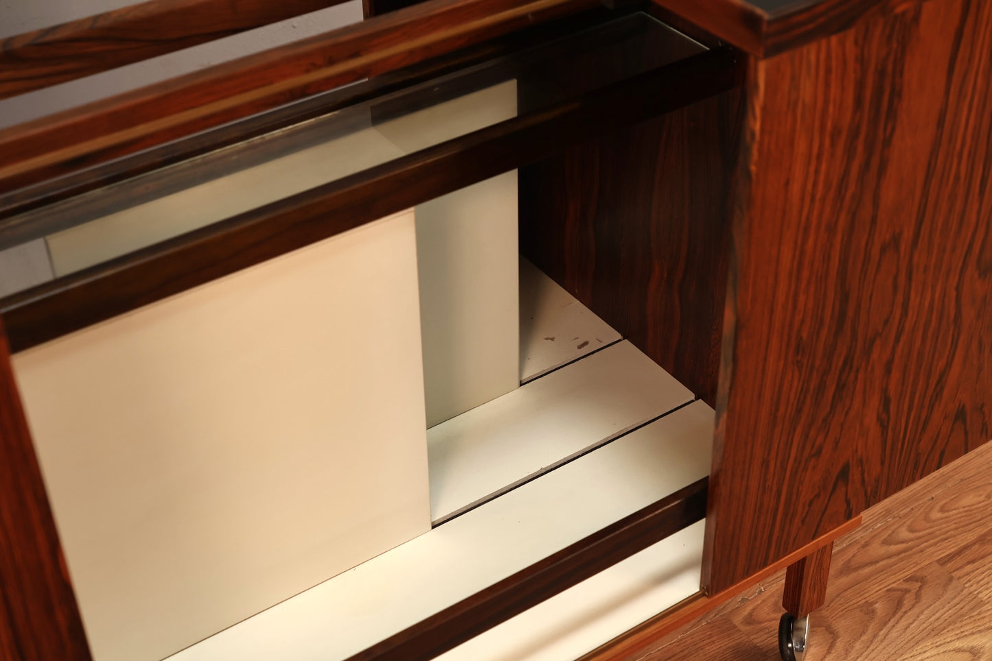 Erik & Jensen Rosewood Bar Cart