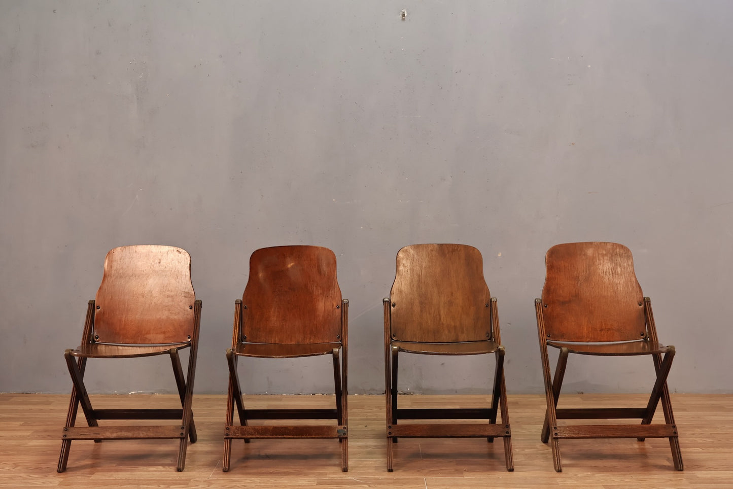 1940s Plywood Folding Chair