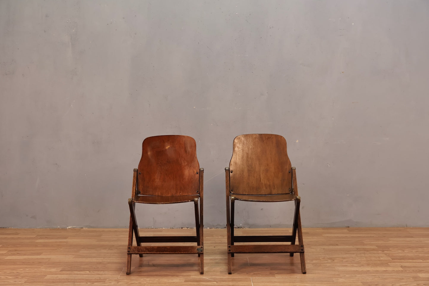 1940s Plywood Folding Chair