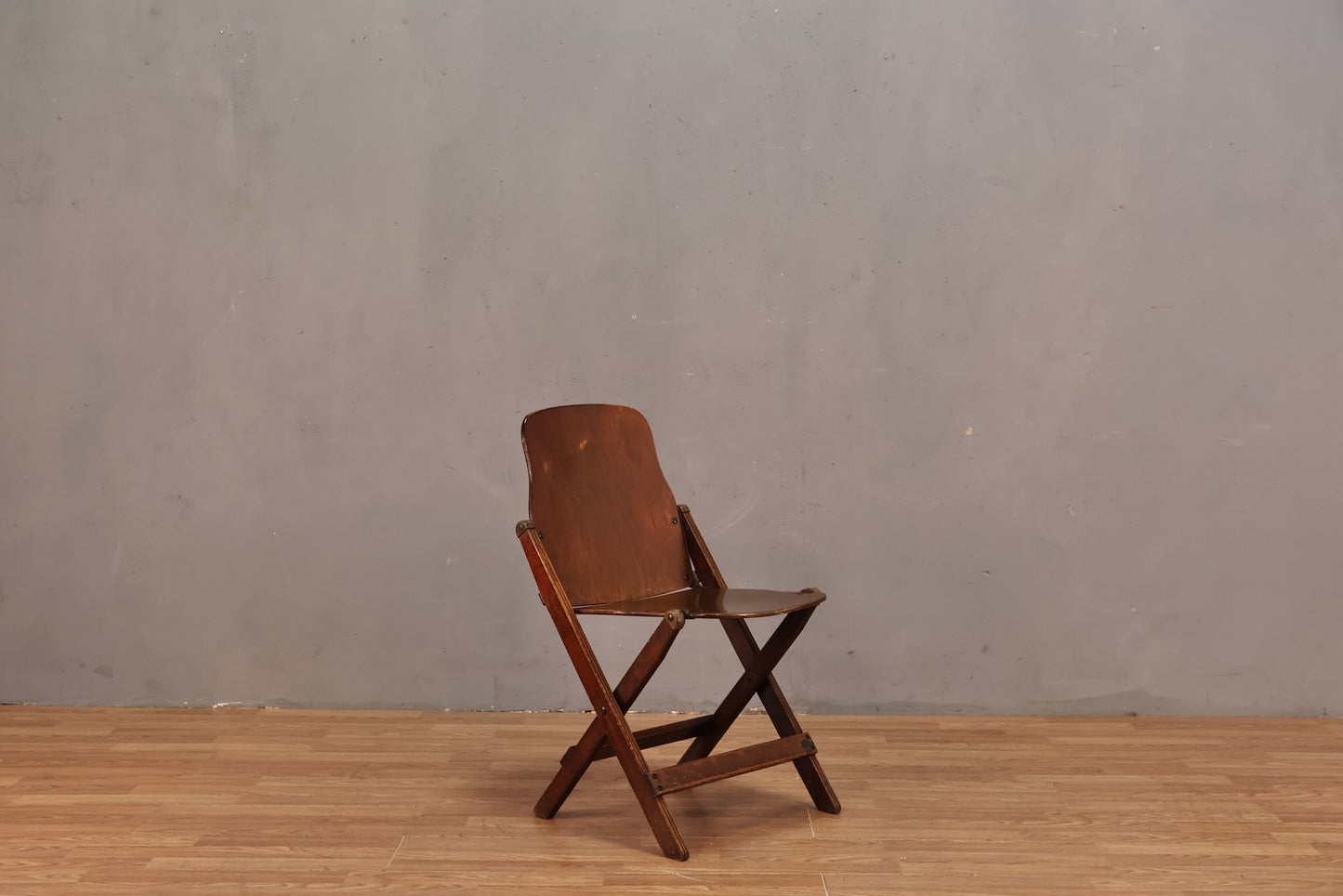 1940s Plywood Folding Chair