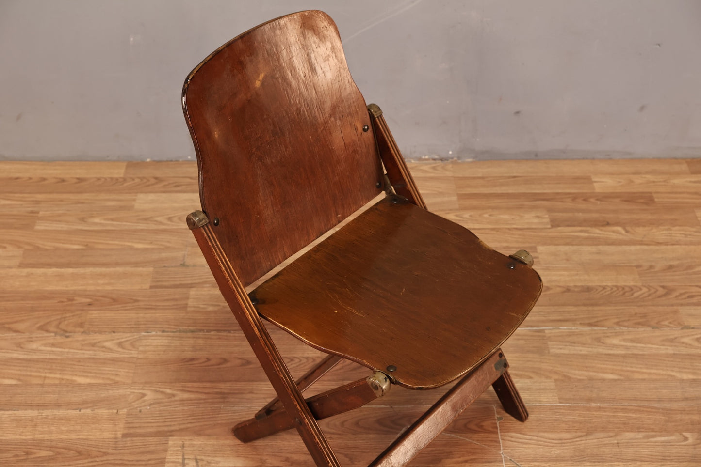 1940s Plywood Folding Chair
