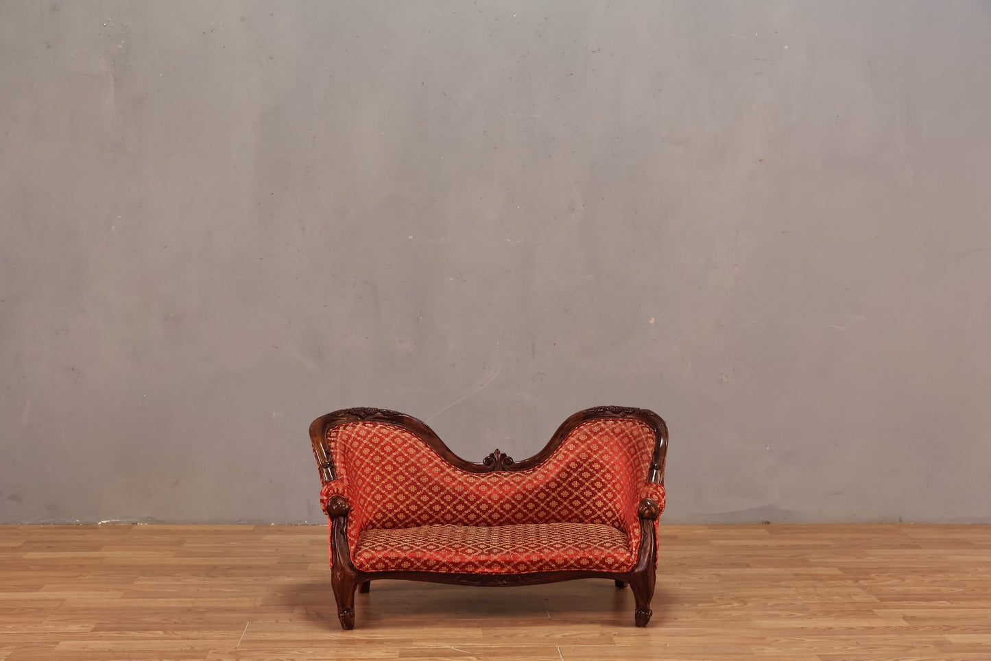 Mini Victorian Ruby Pet's Sofa