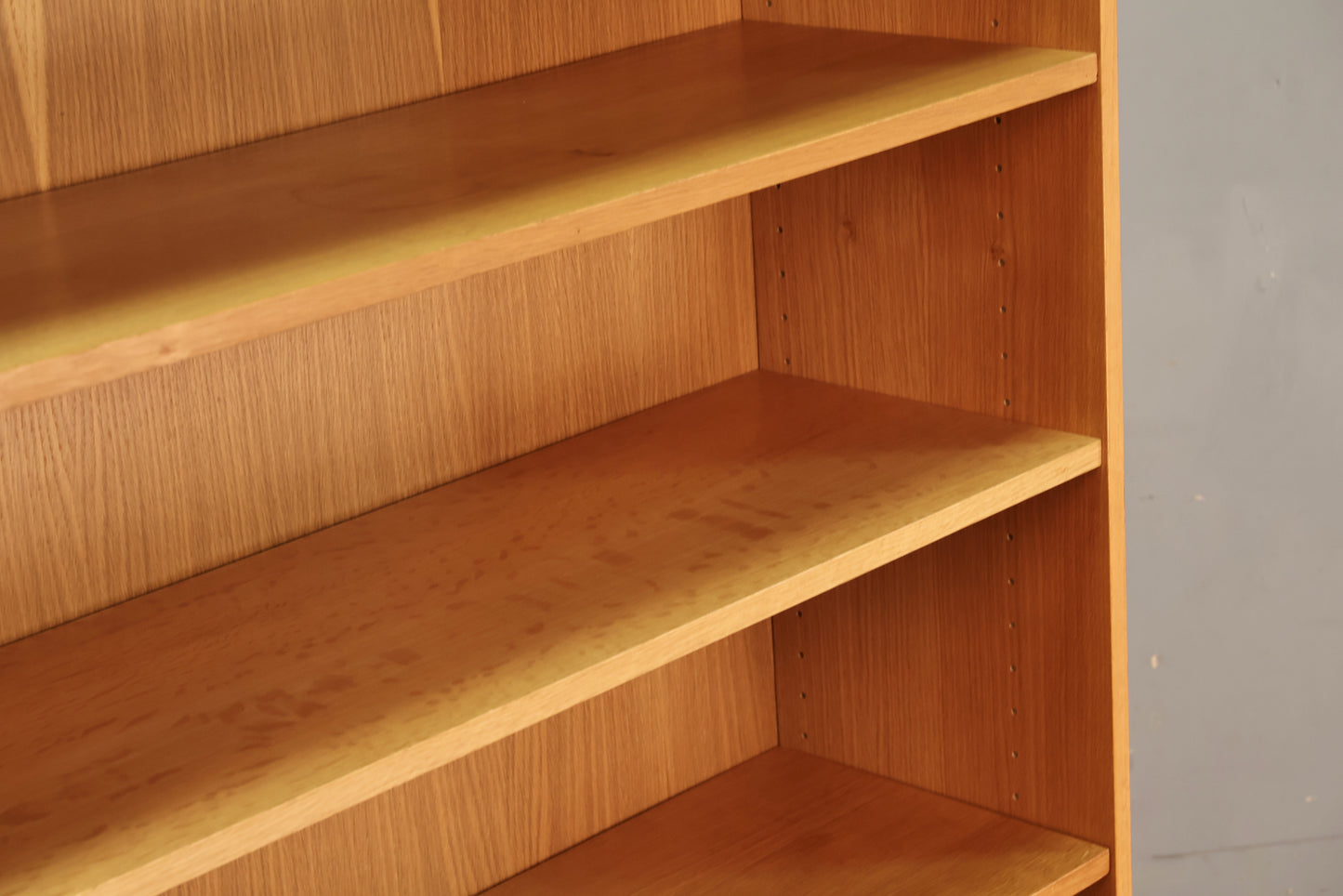 Blonde Teak 6-Tier Sliding-Door Wall Unit - ONLINE ONLY