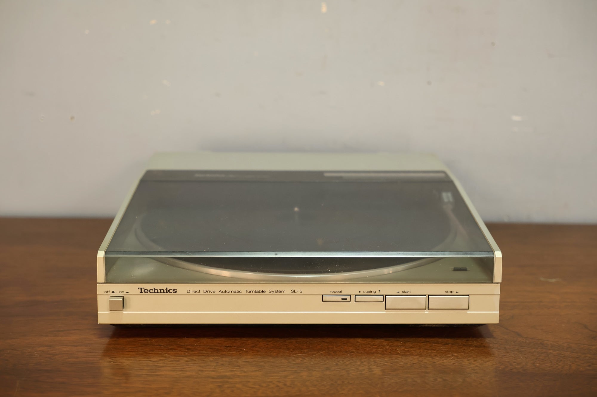 その他 Technics SL-5 1980s Technics SL-5 Turntable – Furnish Green