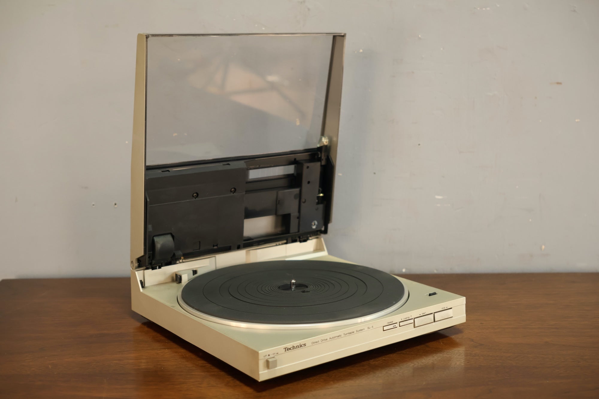 1980s Technics SL-5 Turntable – Furnish Green