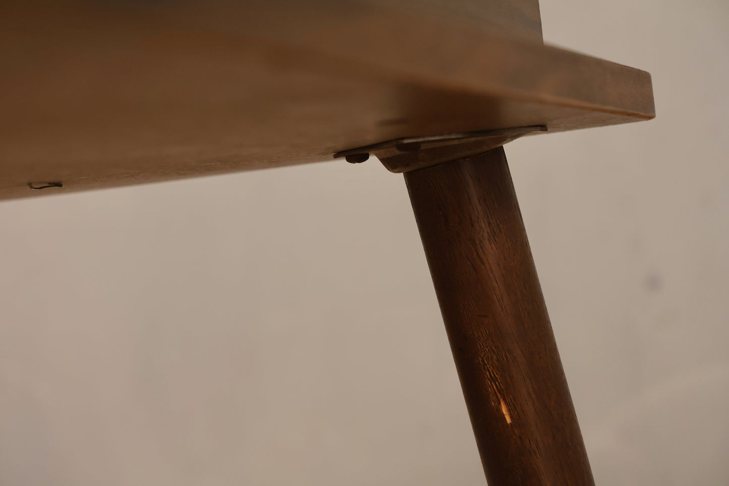 Mid Century Laminate Stepback Side Table - ONLINE ONLY