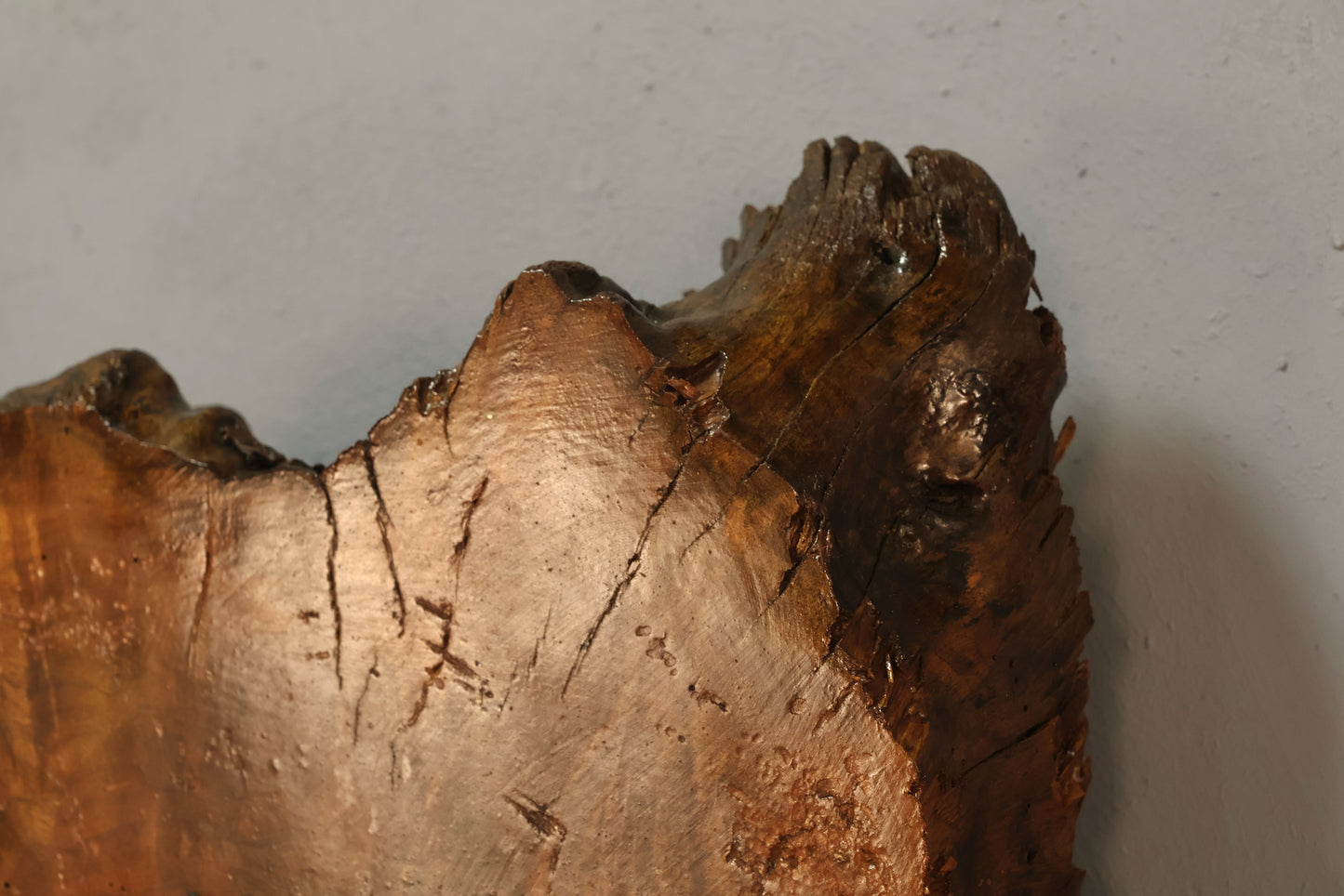 Large Live Edge Redwood Clock