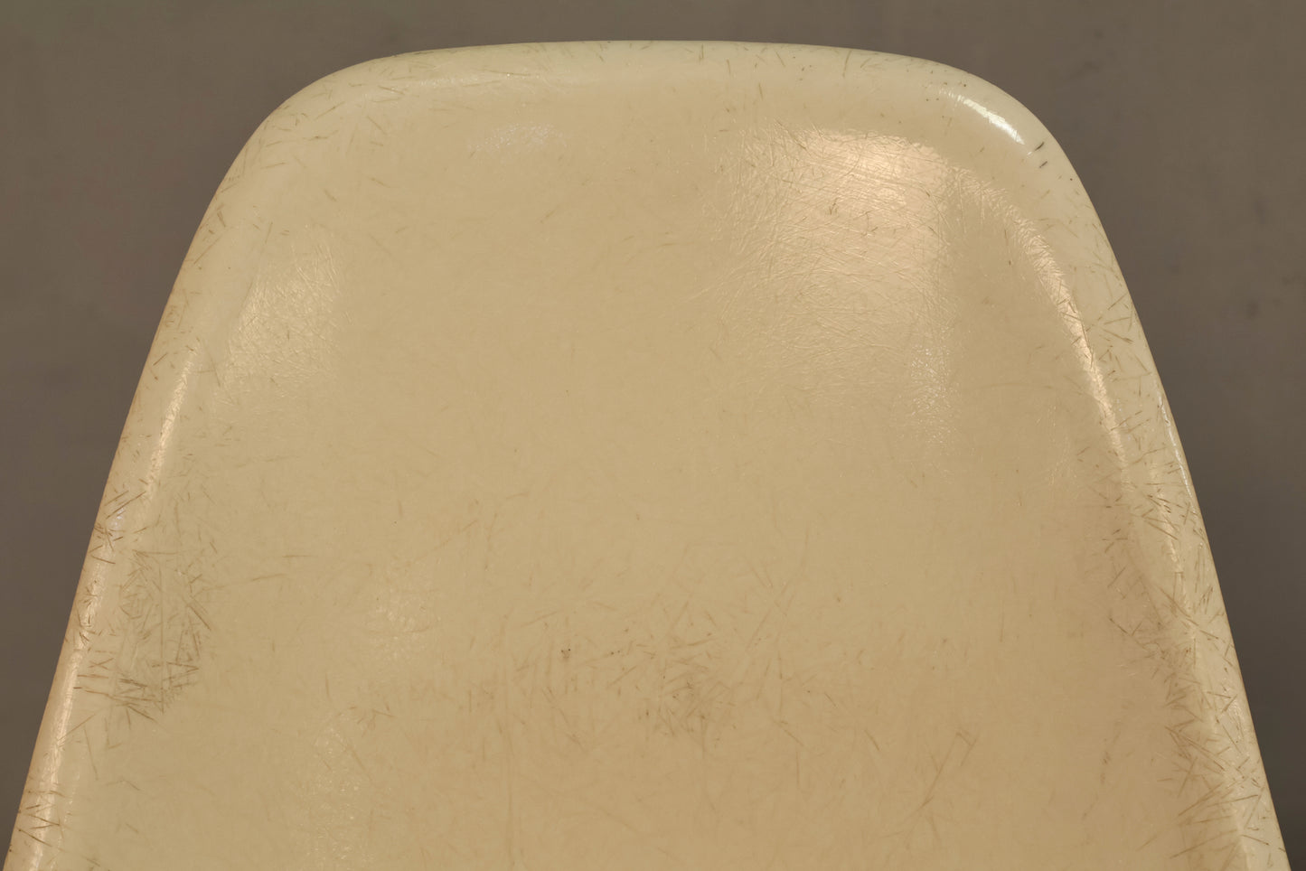 Eames 1960s Parchment Fiberglass DSS Chair