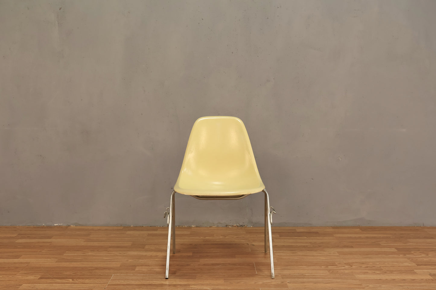 Eames 1960s Lemon Fiberglass DSS Chair