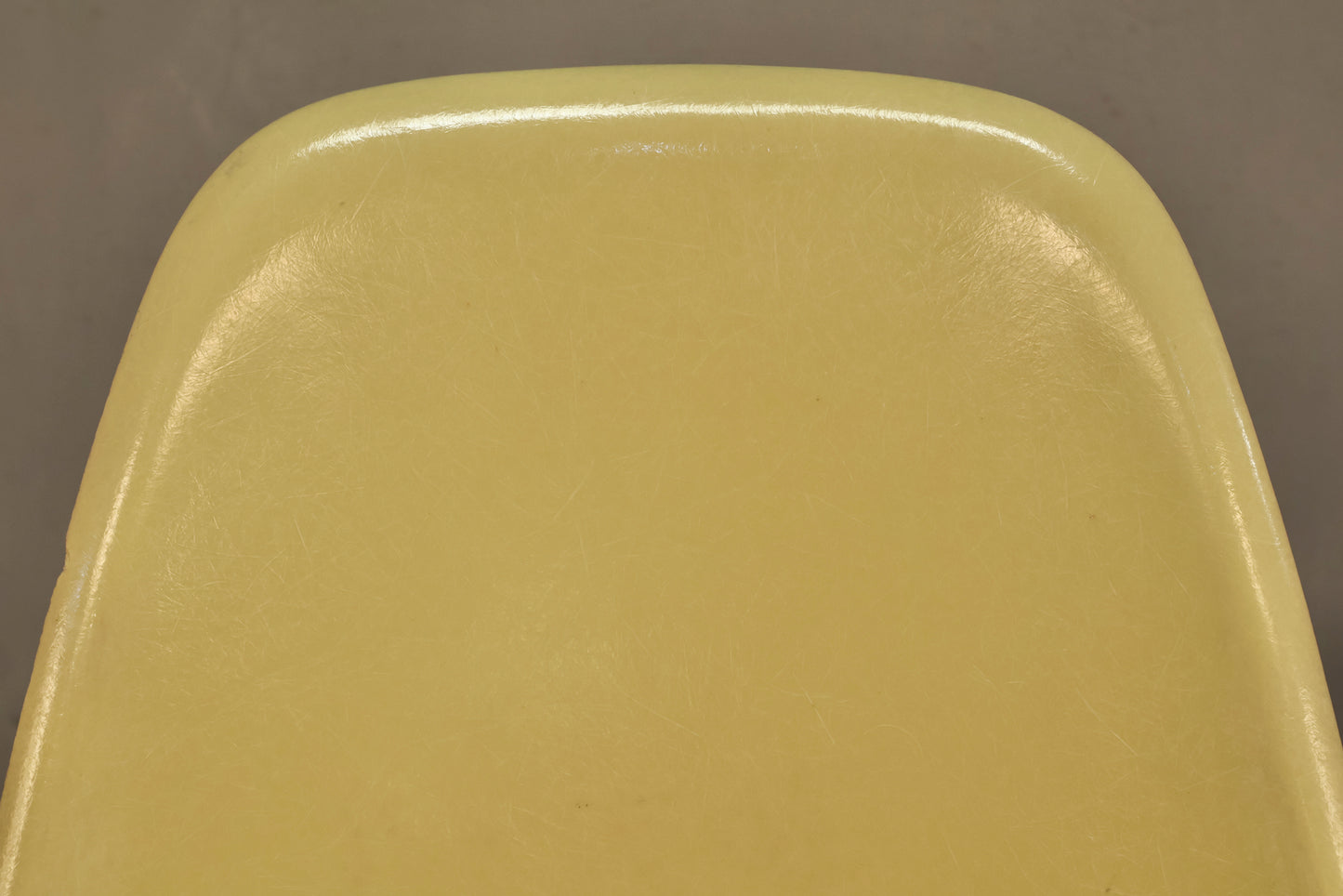 Eames 1960s Lemon Fiberglass DSS Chair