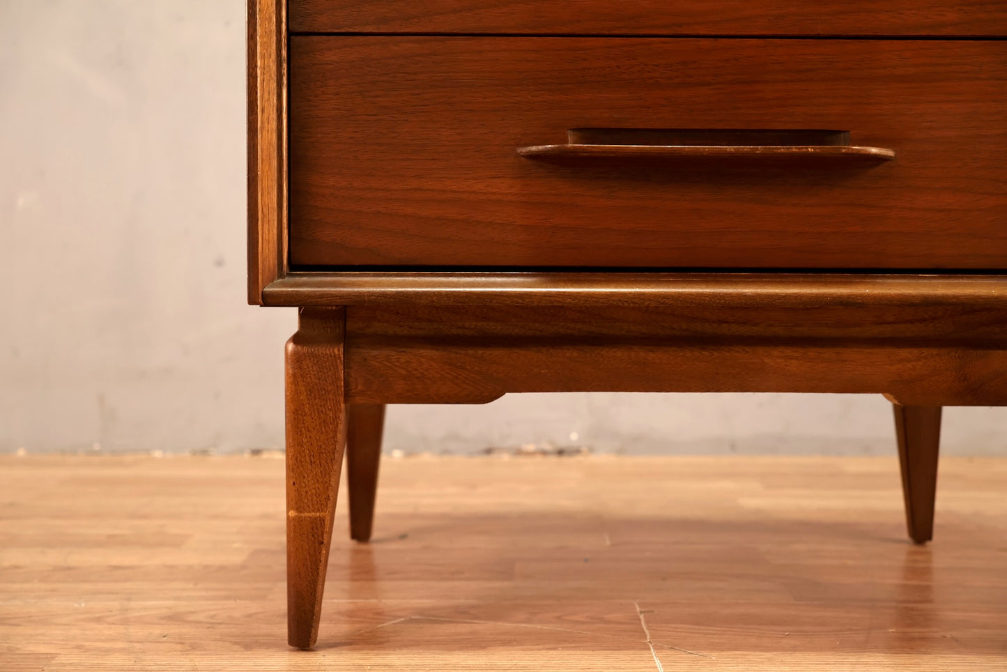 1960s Bassett "Impact" 2-Drawer Nightstand