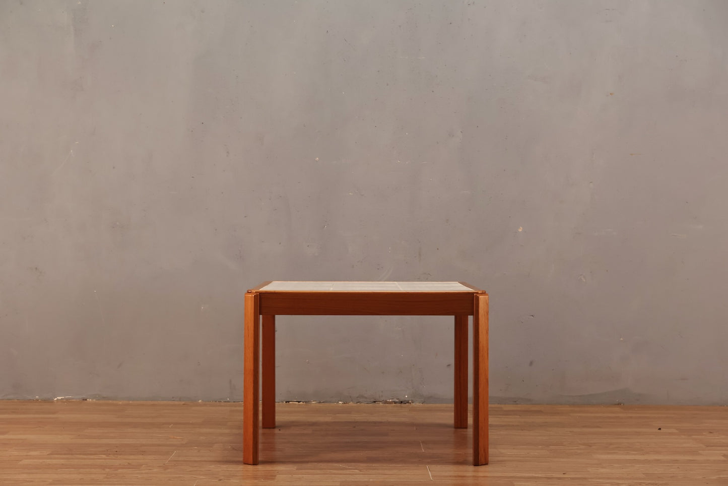 Danish Teak & Tile End Table