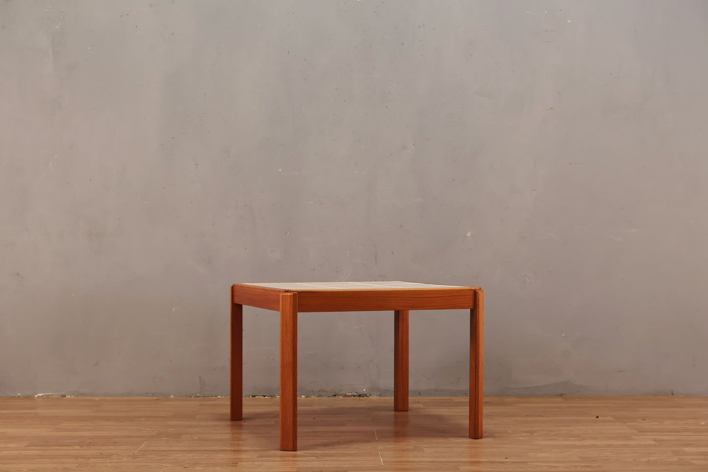 Danish Teak & Tile End Table
