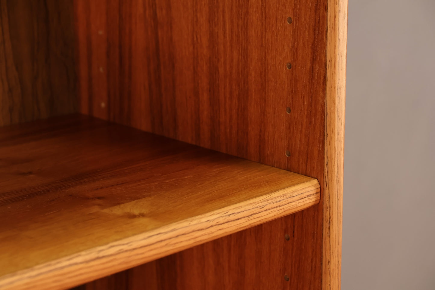 Simple Danish Teak 4-Tier Bookshelf