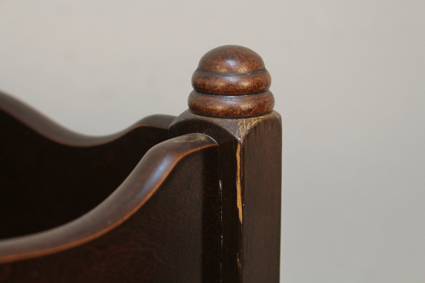 Cherry Chippendale Magazine Rack