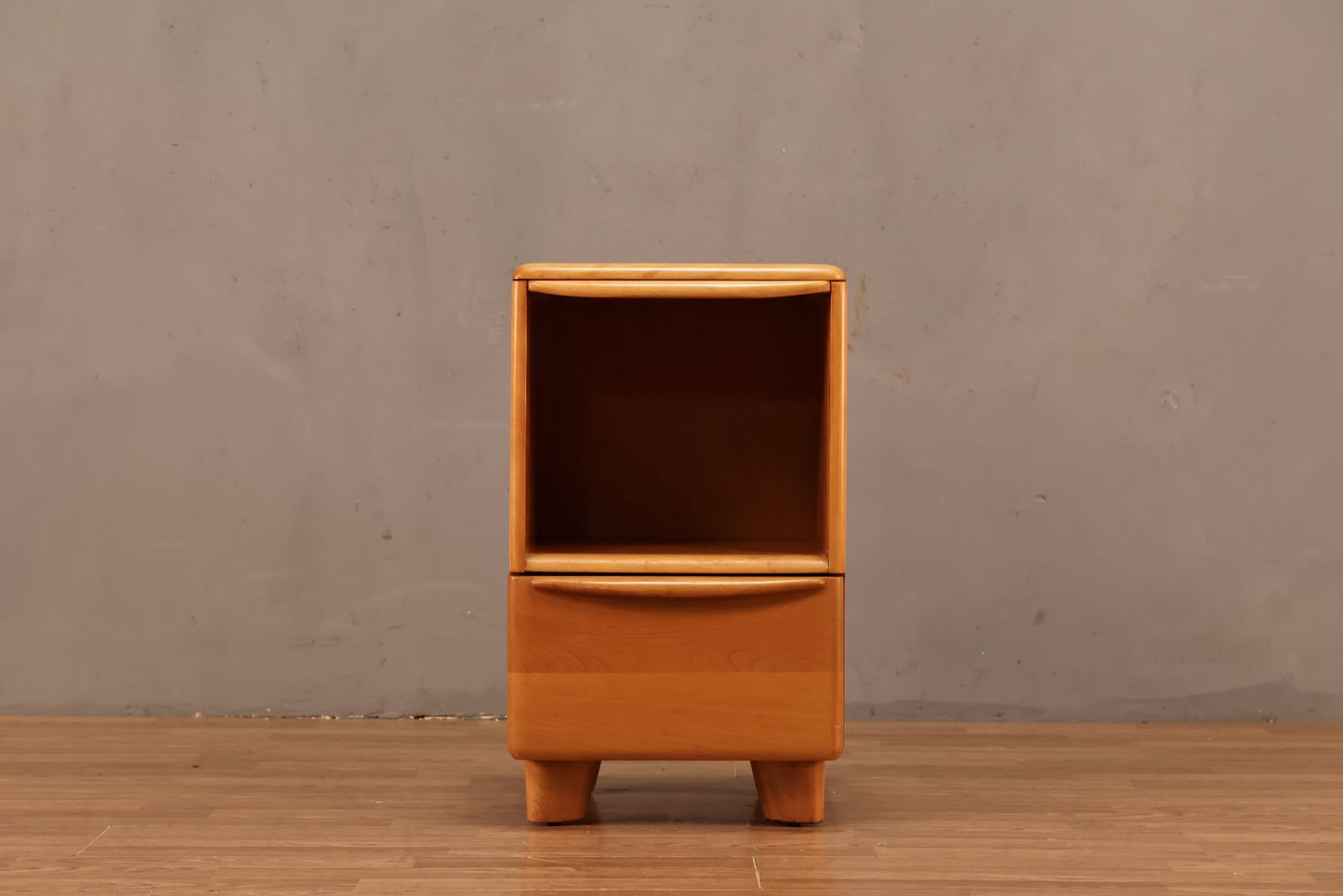 Heywood-Wakefield Maple 1-Drawer Nightstand