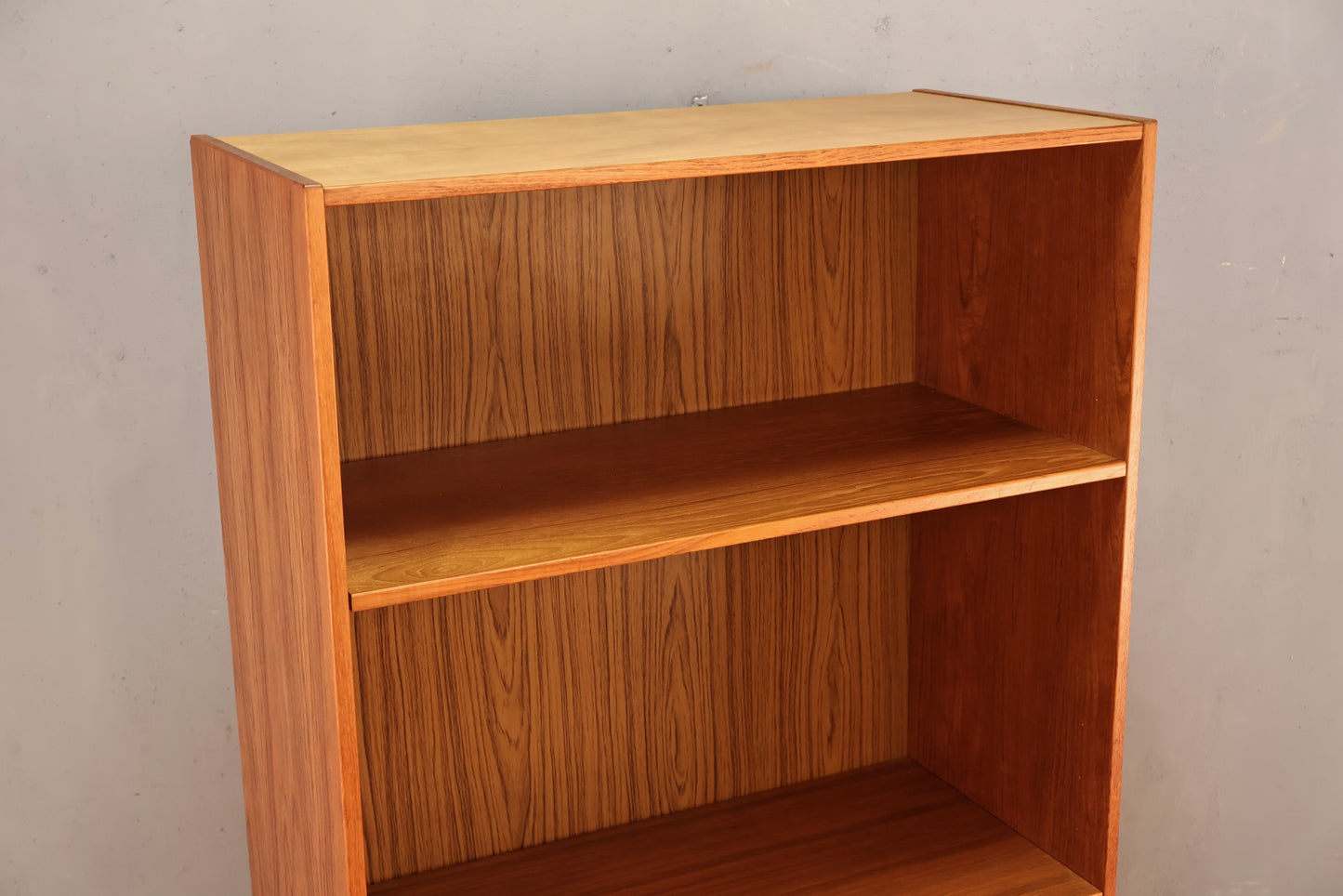 Teak Sliding-Door Wall Unit