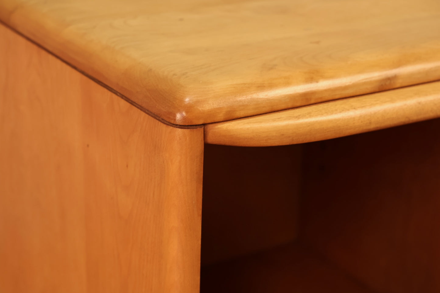 Heywood-Wakefield Maple 1-Drawer Nightstand