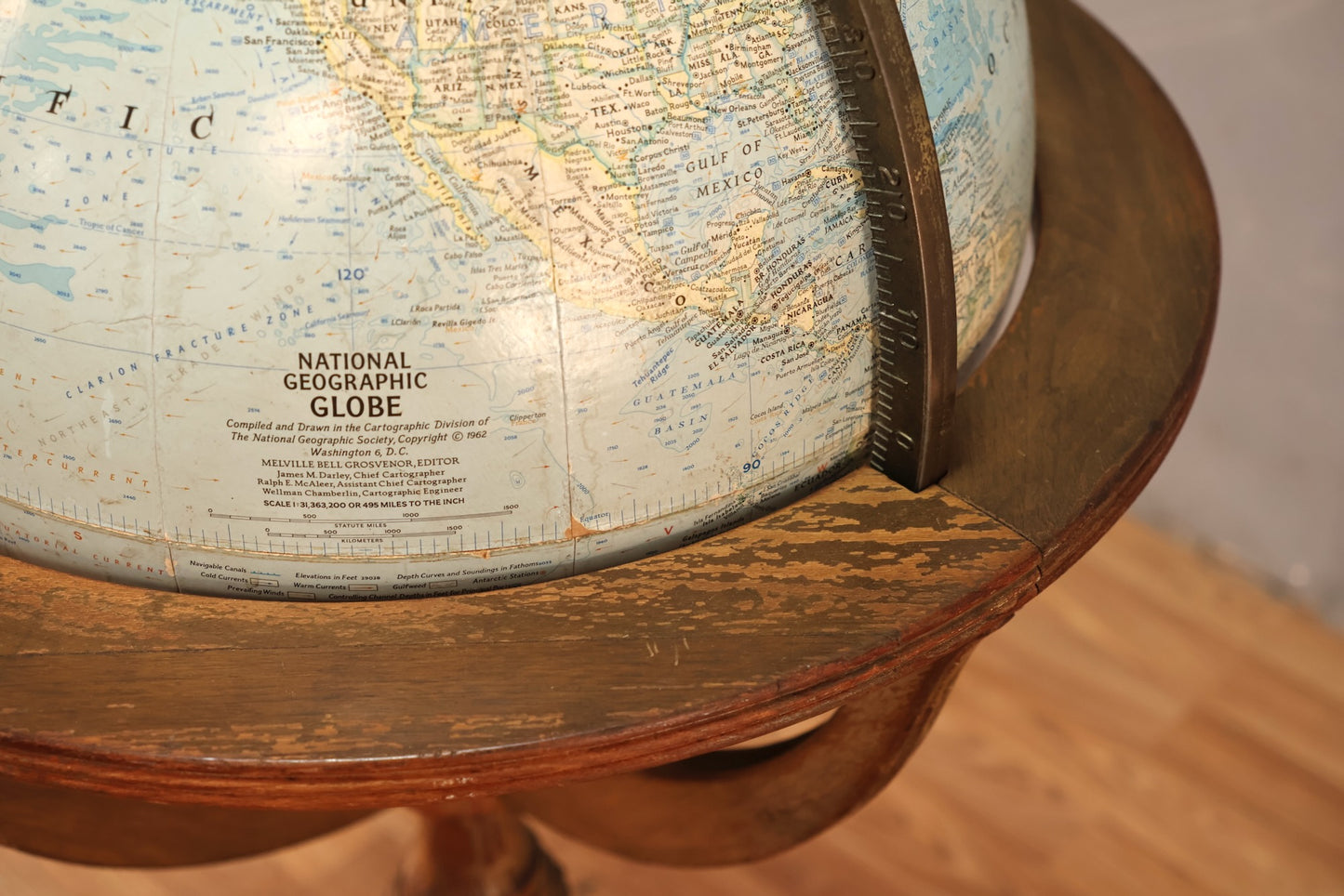 1960s Standing Globe - ONLINE ONLY