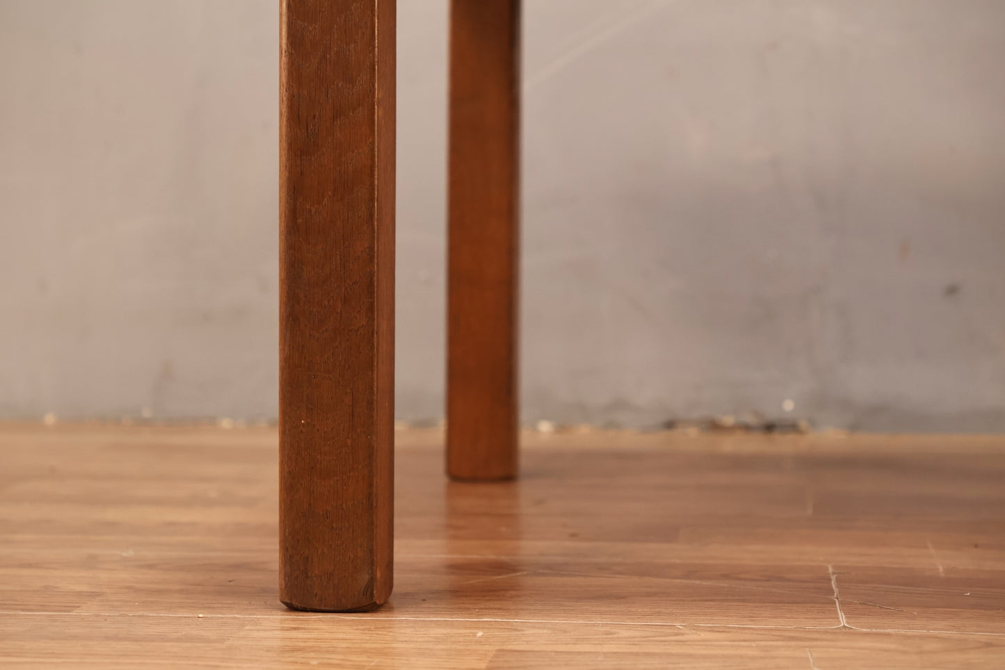 Mid Century Oak & Tile End Table