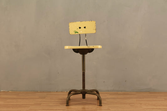 Industrial Custard Shop Stool