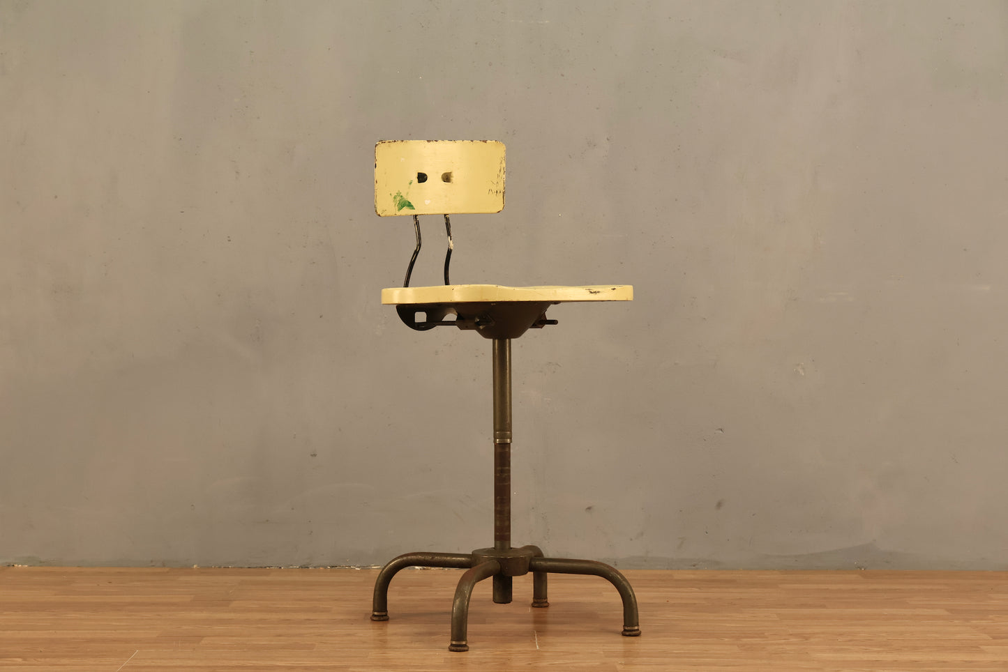 Industrial Custard Shop Stool