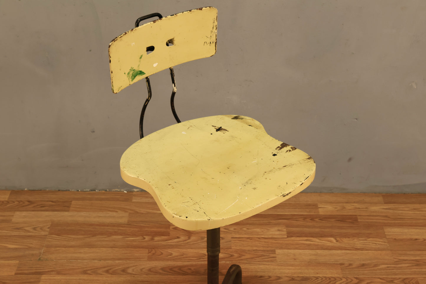 Industrial Custard Shop Stool