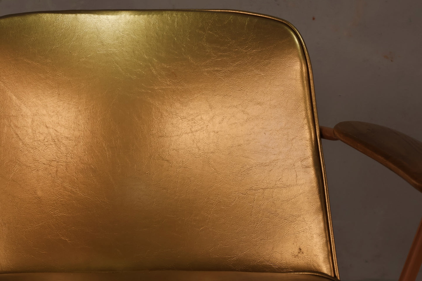 Viko Baumritter Atomic Gold Swivel Armchair - ONLINE ONLY