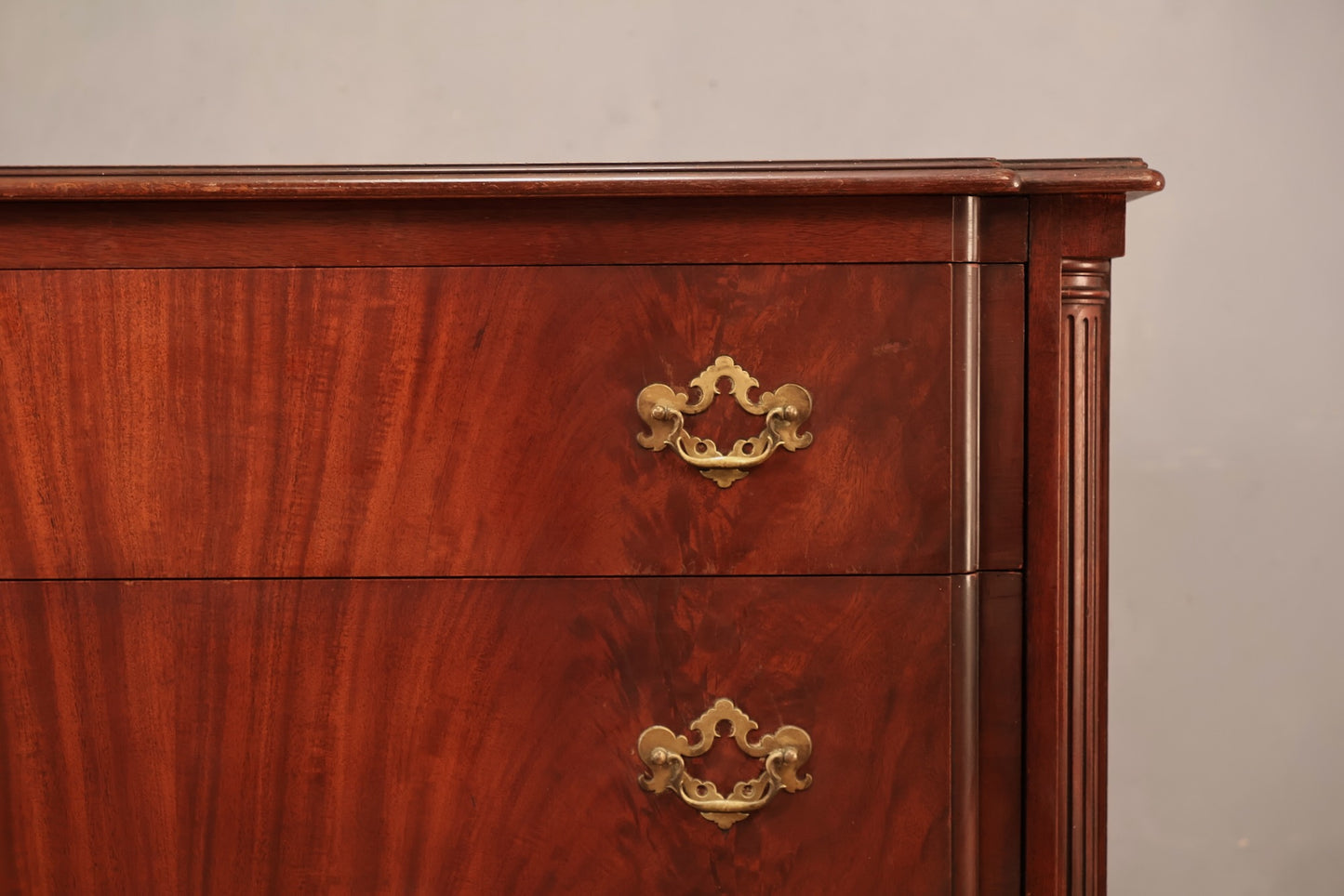 1950s Mahogany 3-Drawer Dresser