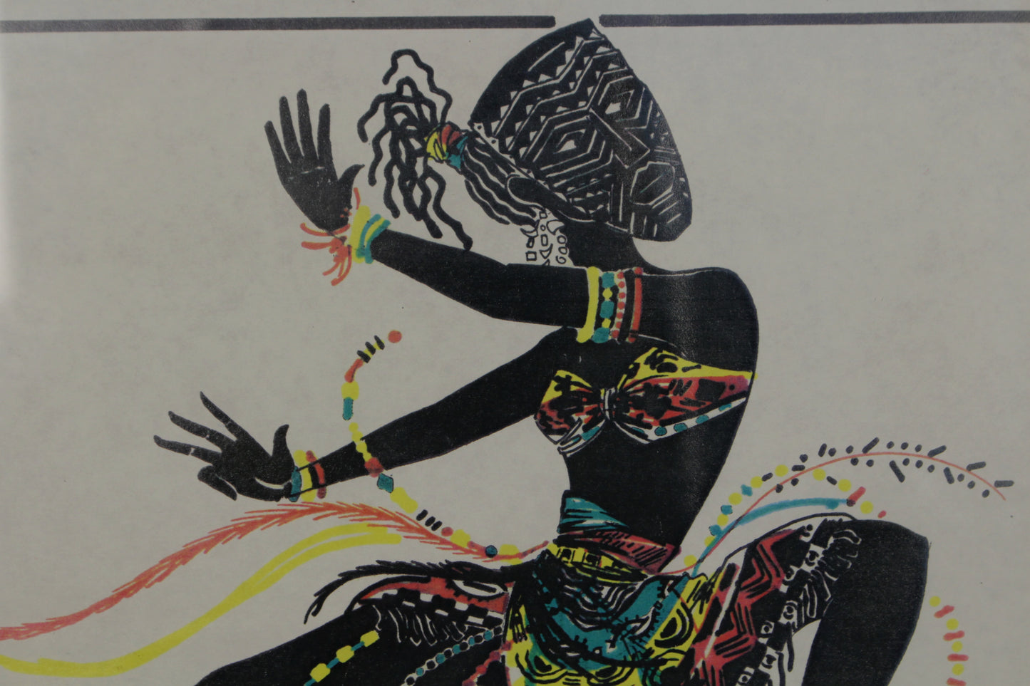 "African Dancer" Print