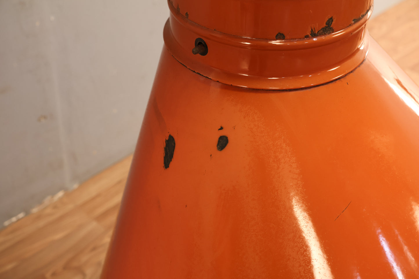 Majestic Mid Century Sunset Orange Fireplace - ONLINE ONLY