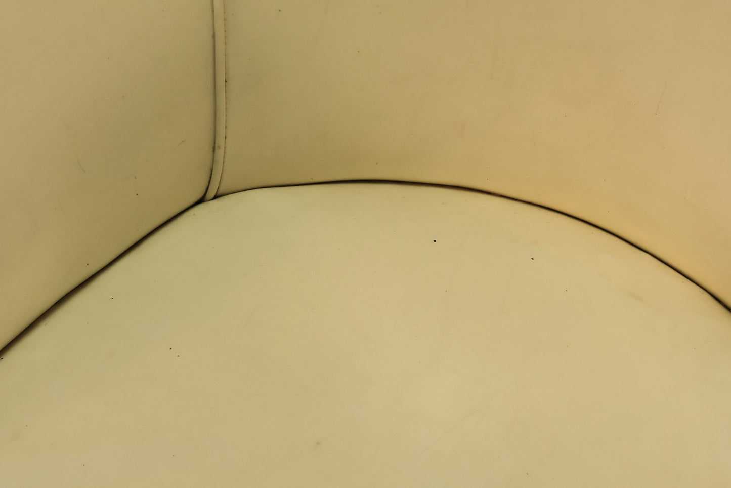 Black & White Vinyl Armchair