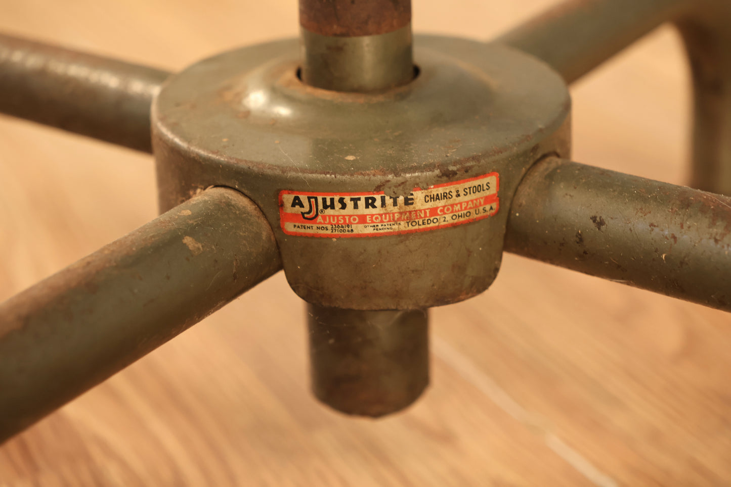 Industrial Custard Shop Stool