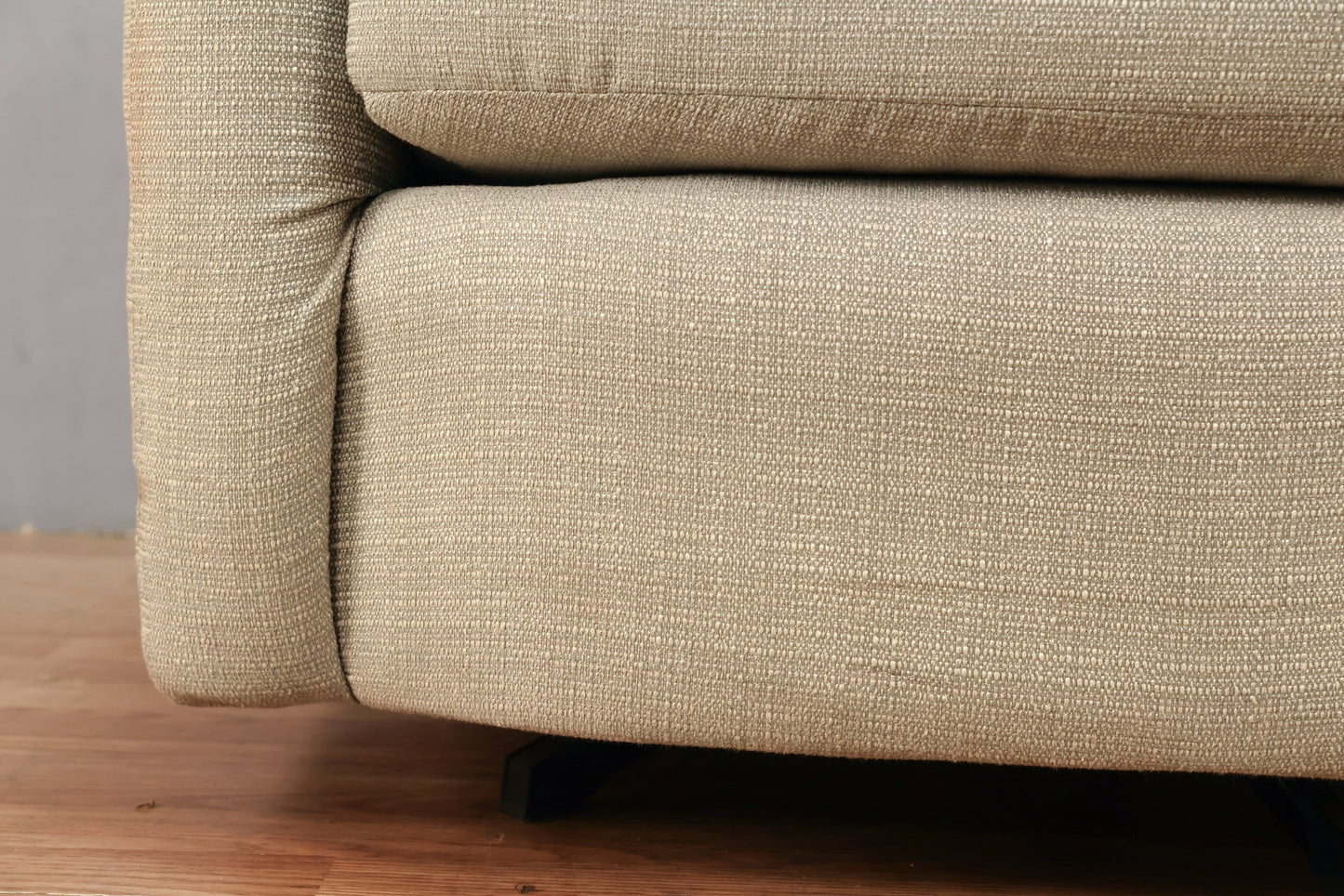 Mid Century Pale Blue Swivel Club Chair - ONLINE ONLY