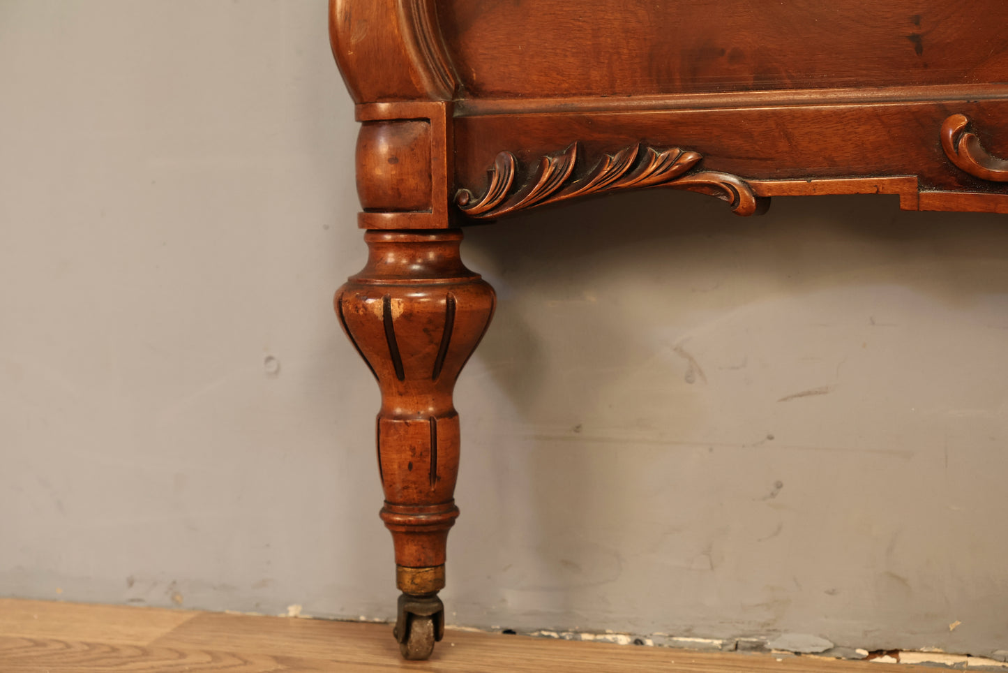 Art Deco Twin Headboard & Footboard