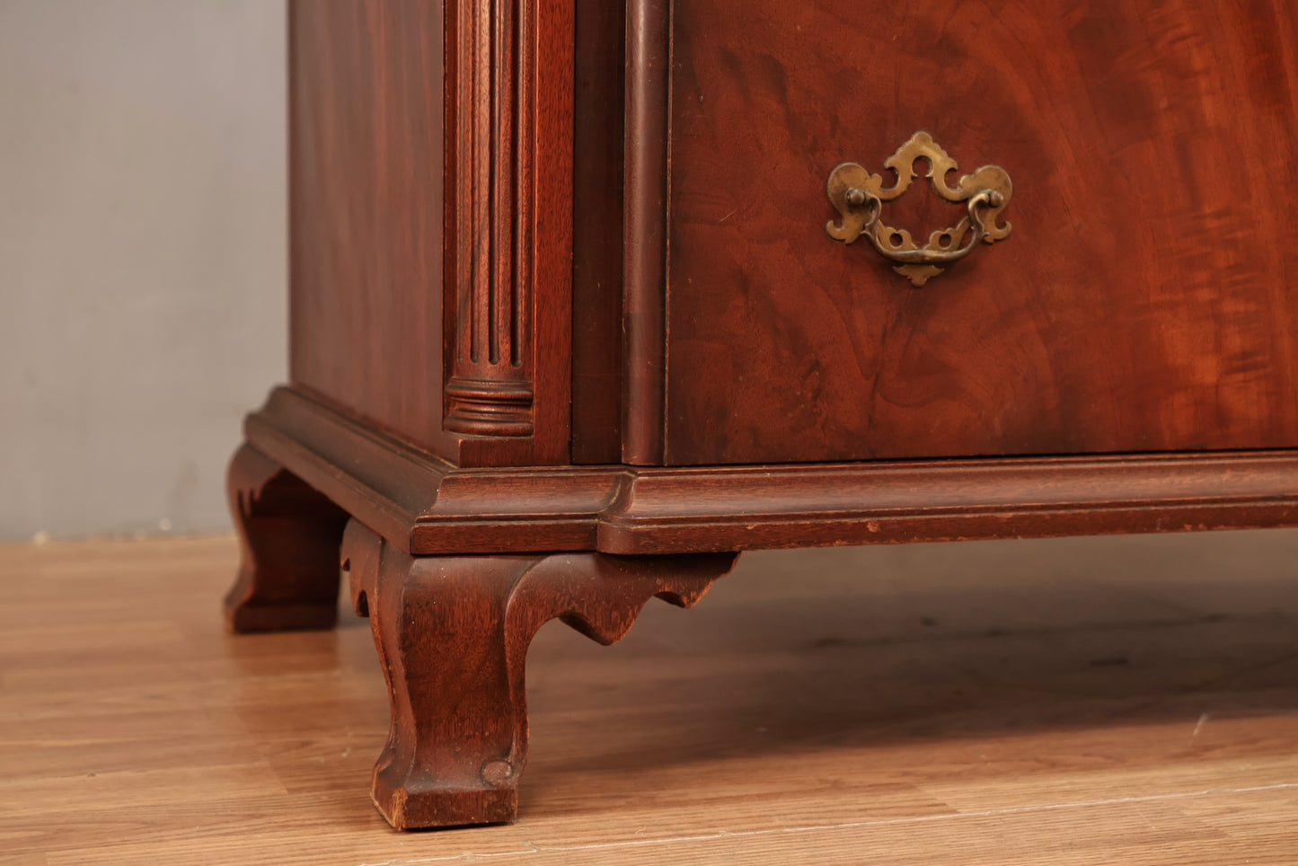 1950s Mahogany 3-Drawer Dresser