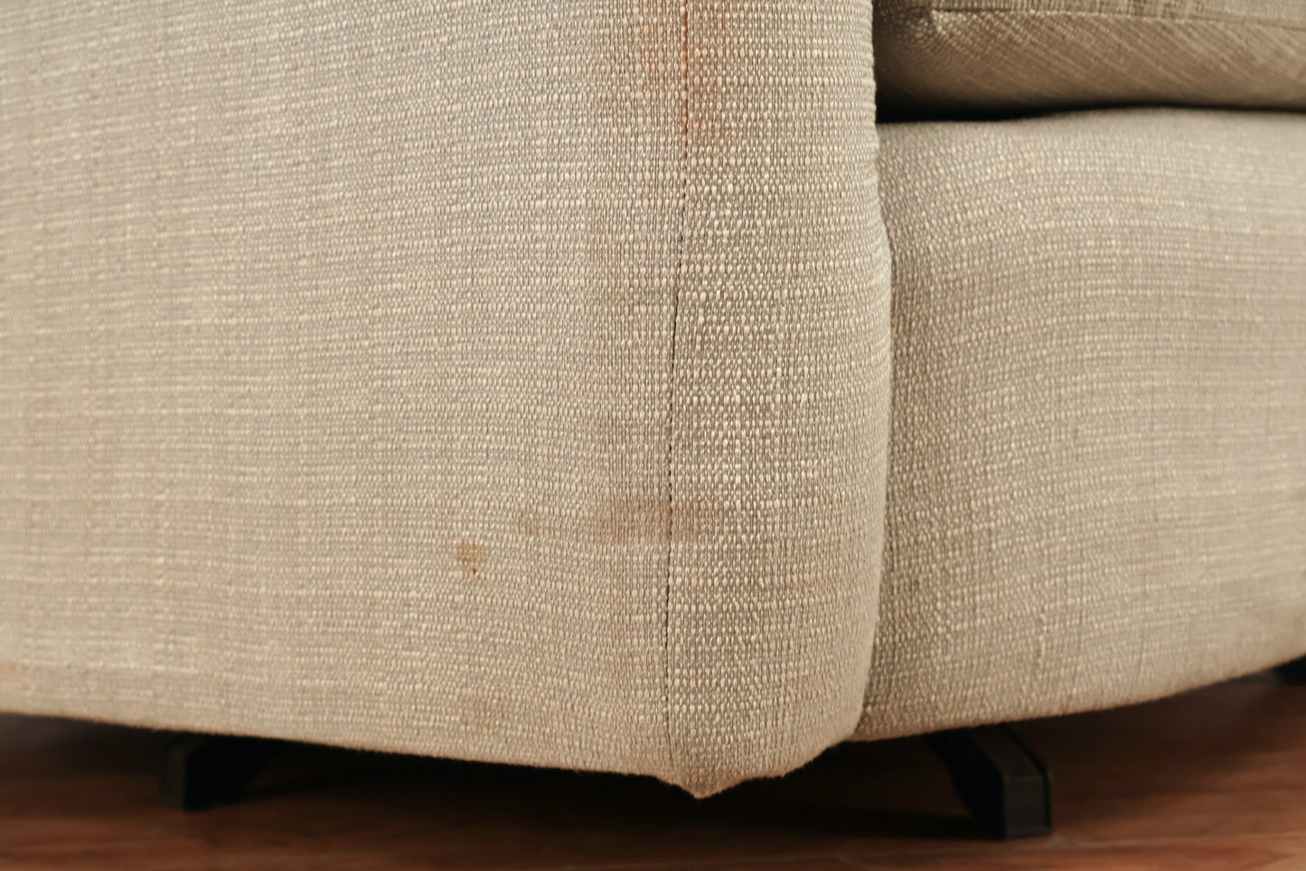 Mid Century Pale Blue Swivel Club Chair - ONLINE ONLY