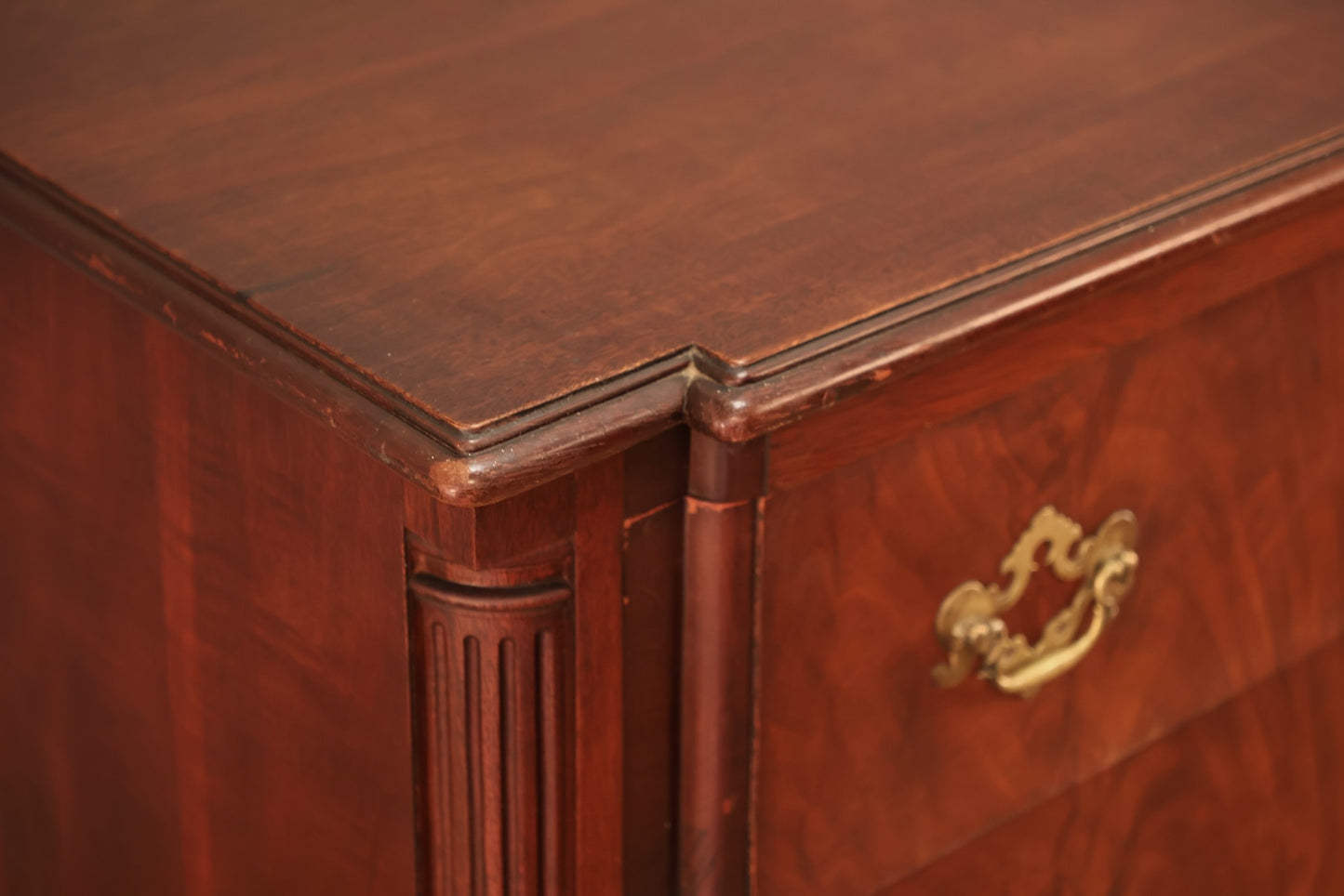 1950s Mahogany 3-Drawer Dresser