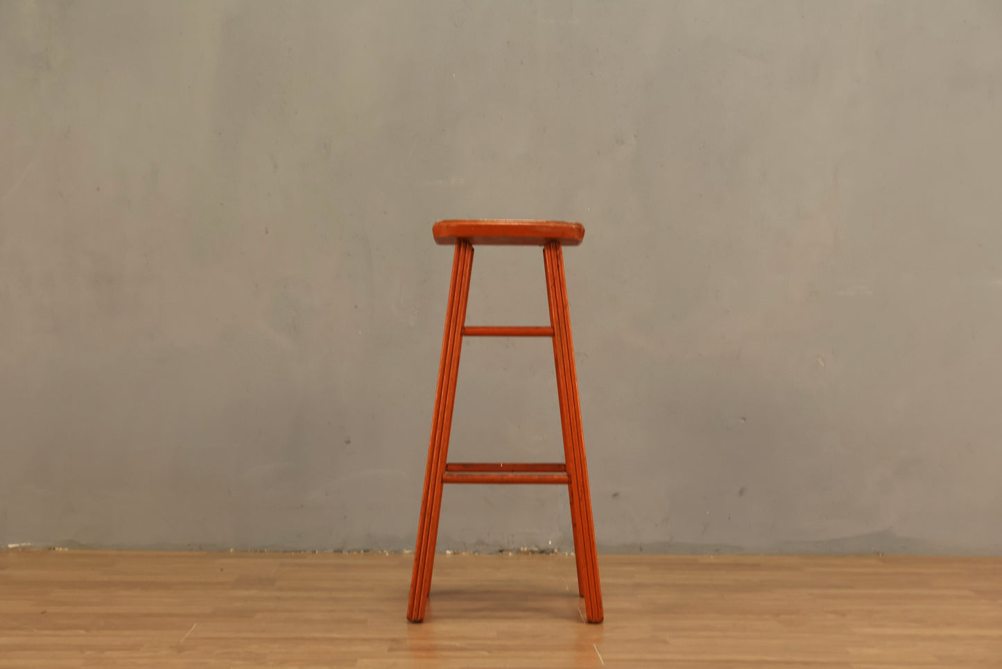 Simple Orange Stool