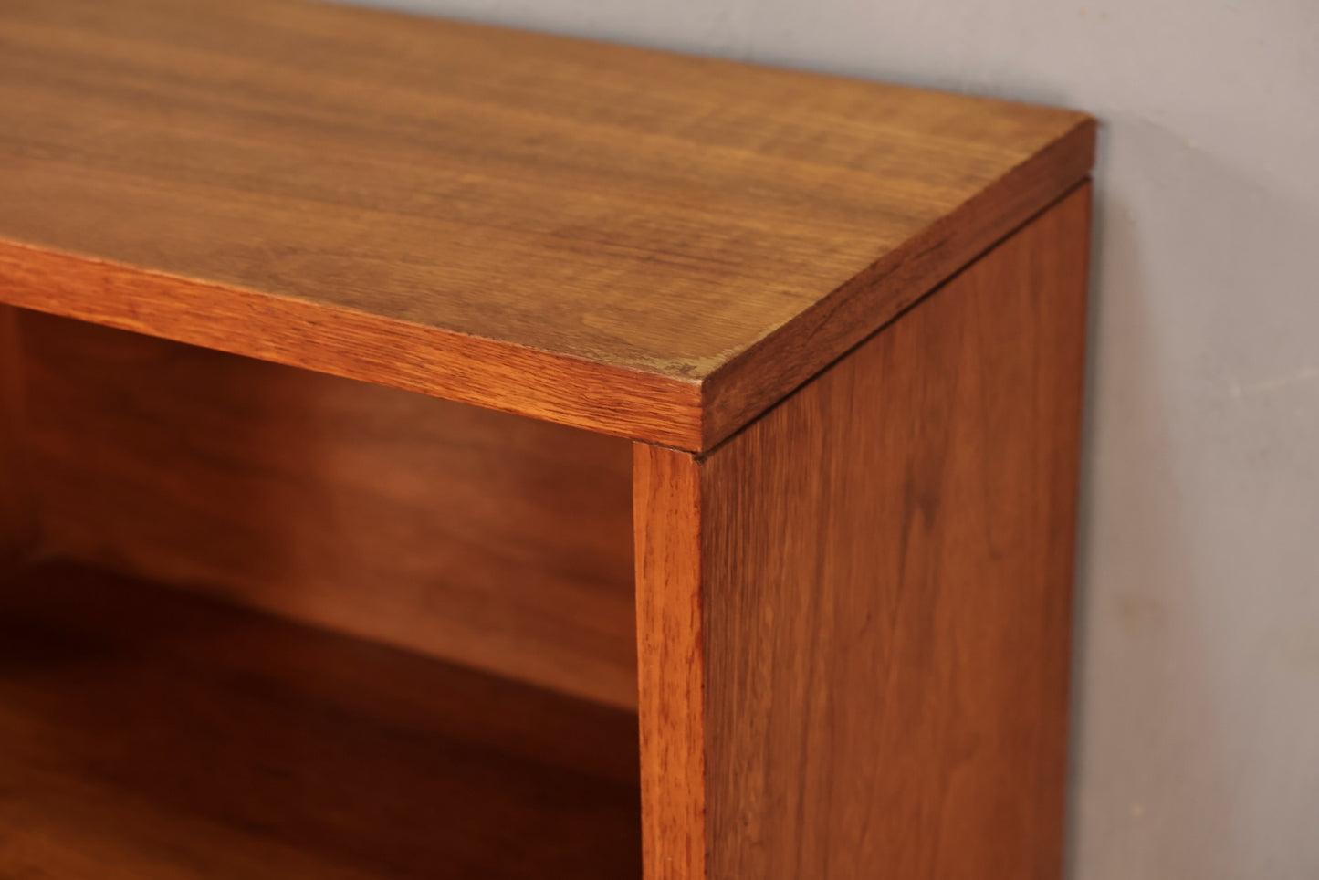 Sculptural Walnut Full Storage Headboard - ONLINE ONLY