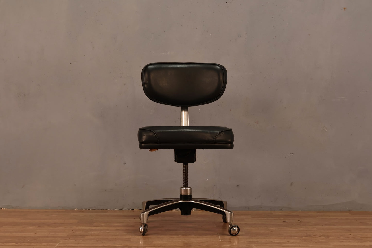 Chromcraft Black Desk Chair