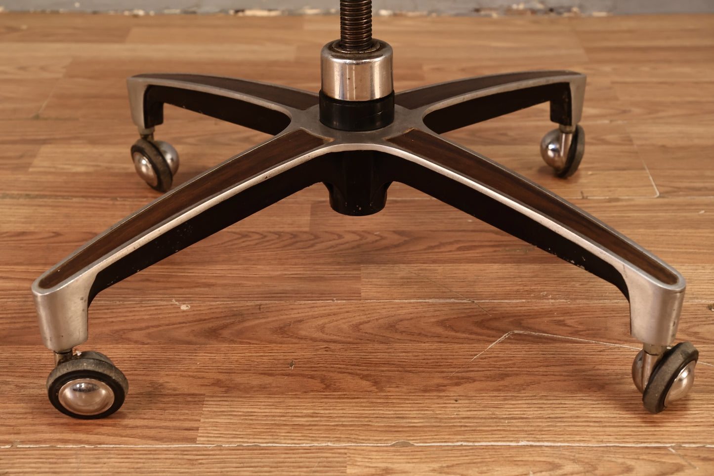 Chromcraft Black Desk Chair
