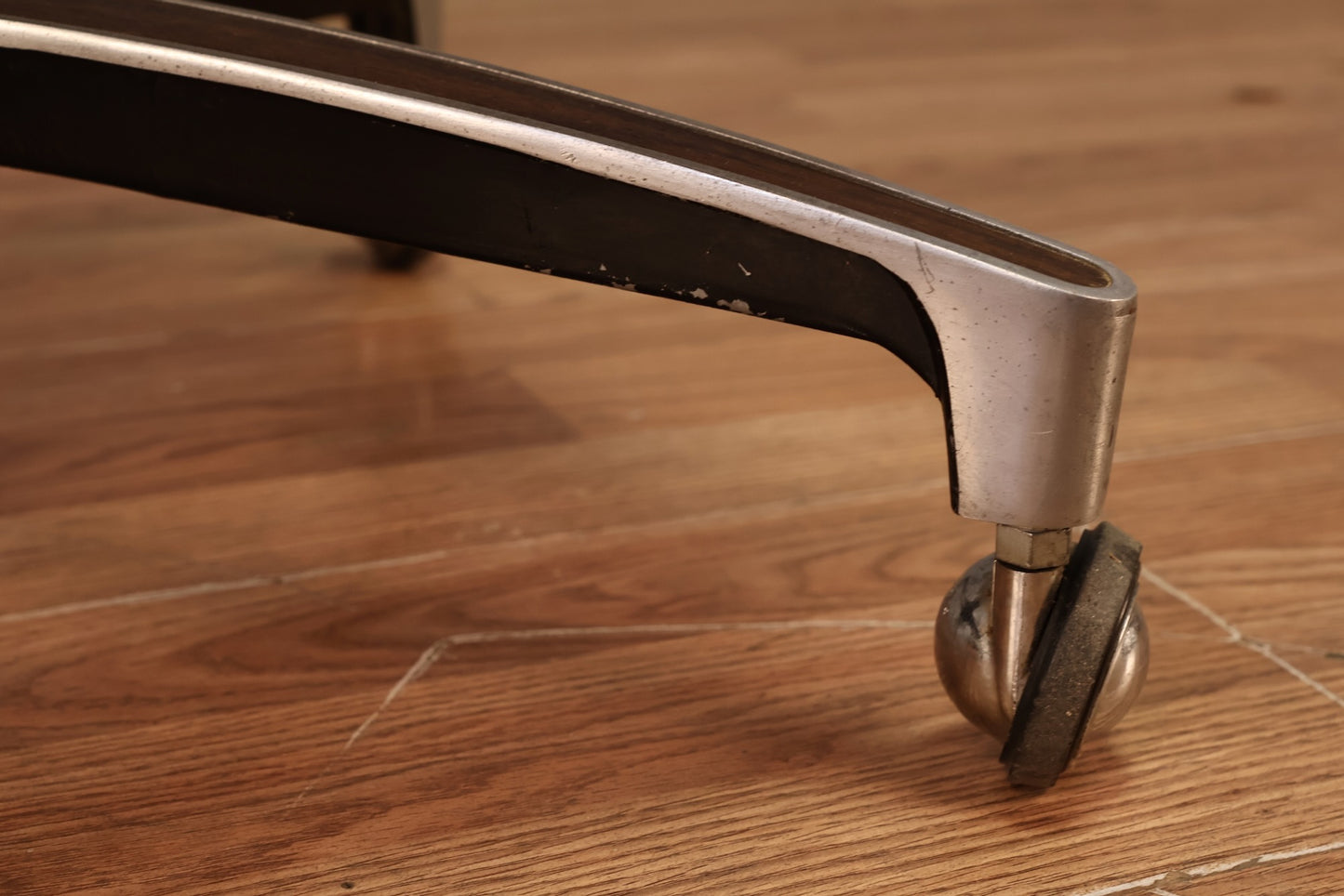 Chromcraft Black Desk Chair