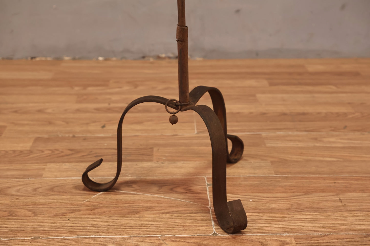 Wrought Iron Hook Plant Stand - ONLINE ONLY