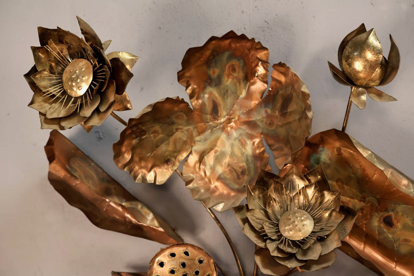 "Eternal Bouquet" Metal Wall Sculpture - ONLINE ONLY