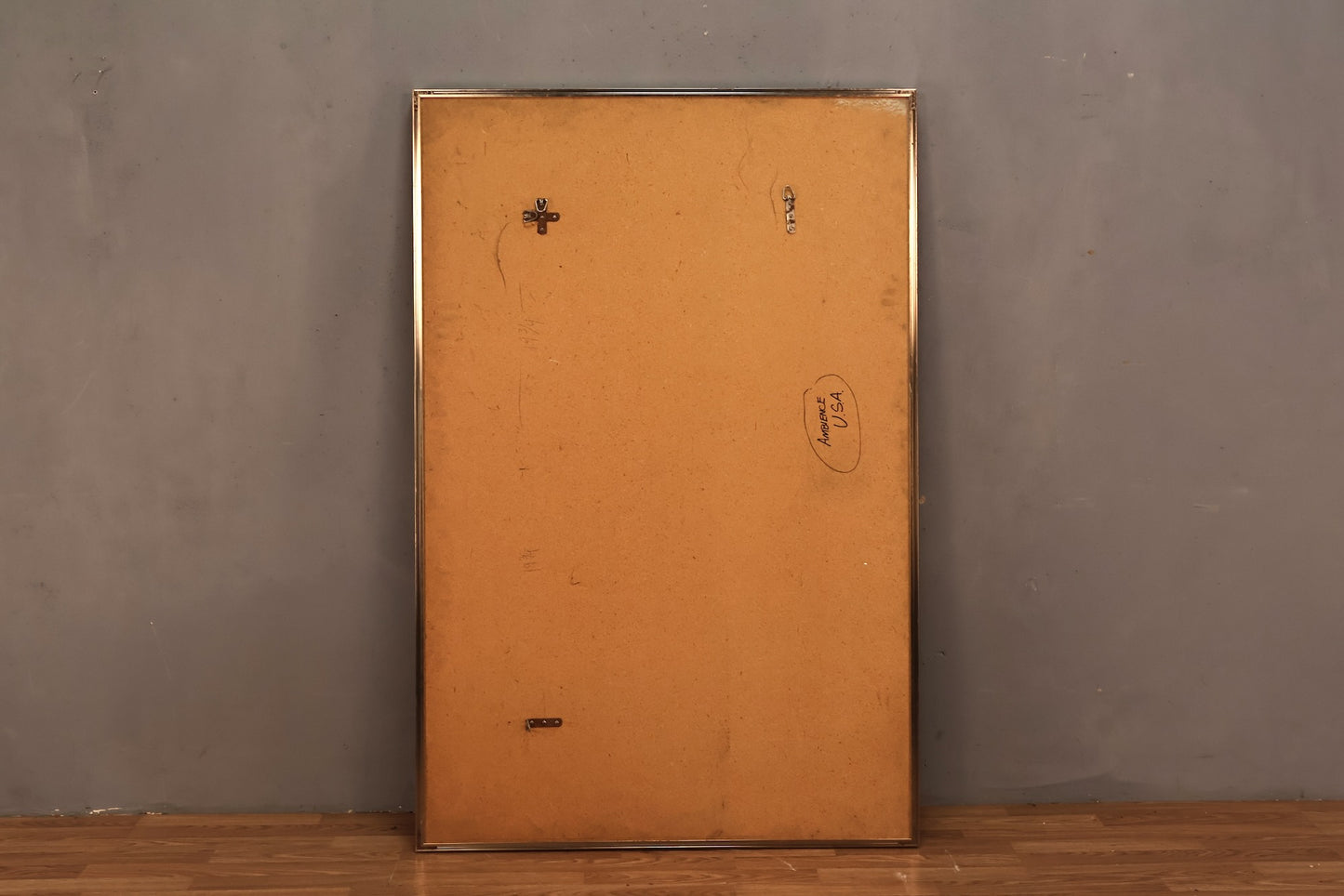 Large 1970s Stained Glass Mirror - ONLINE ONLY