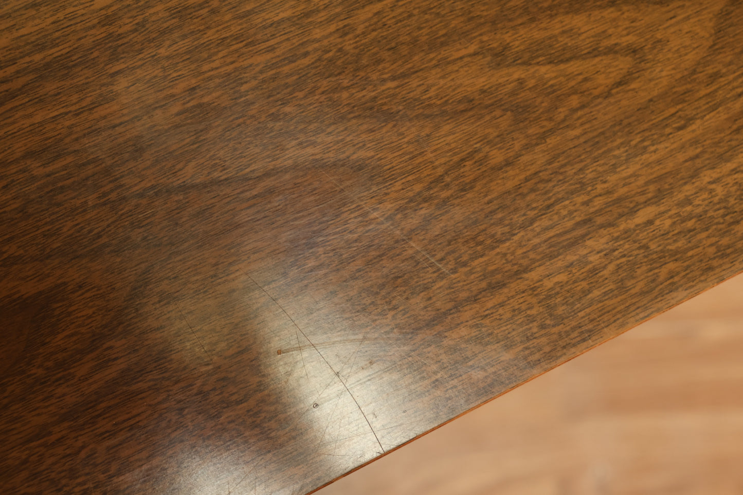 Bassett Walnut & Laminate 3-Drawer Commode