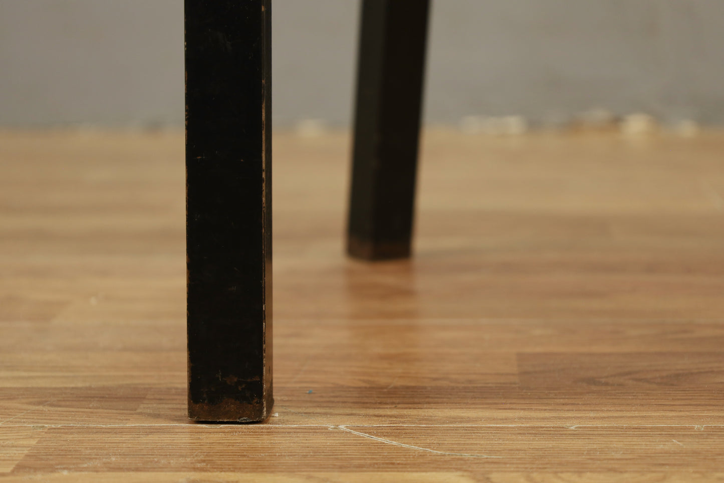 Classic Black Metal & Vinyl Side Chair