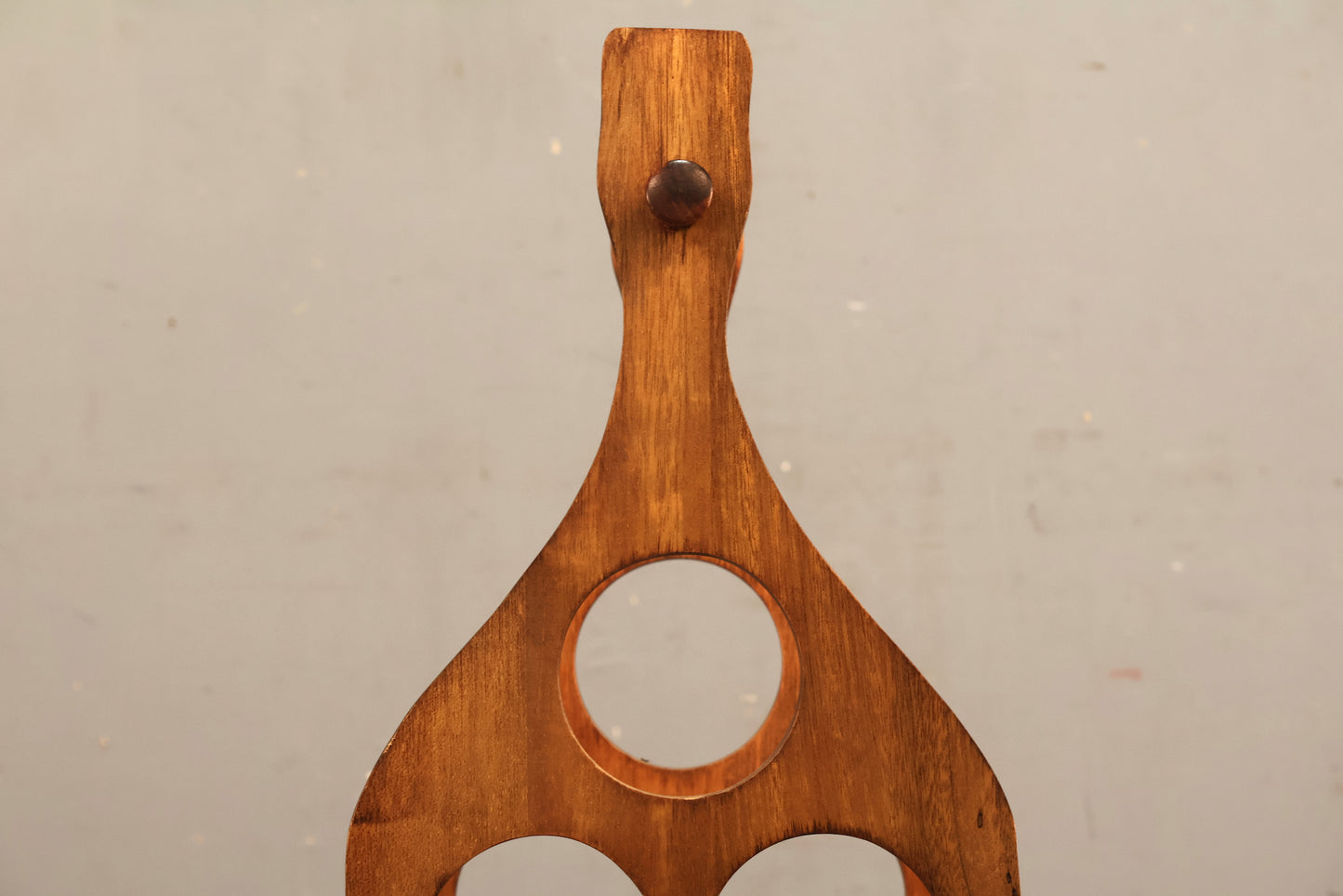 Bottle-Shaped Wine Rack